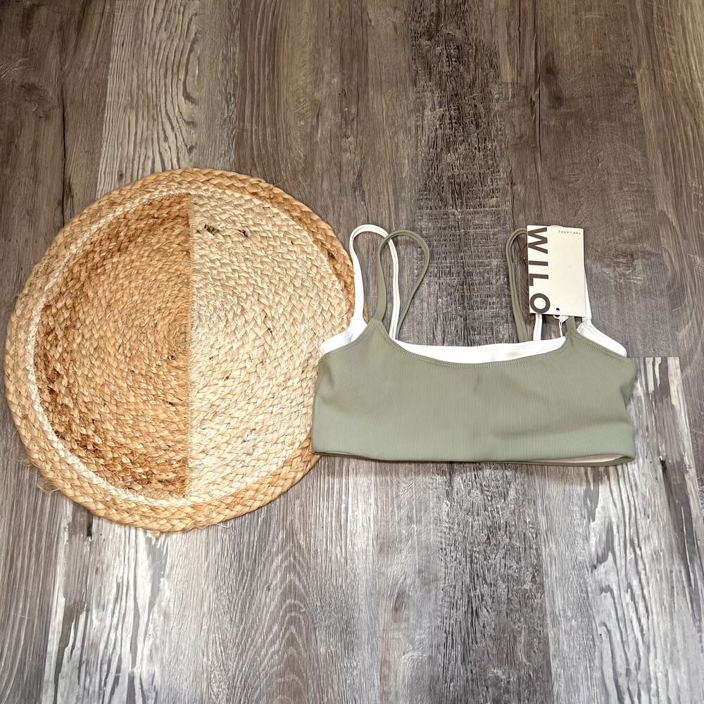 WILO Rosemary Double Layer Bralette NWT